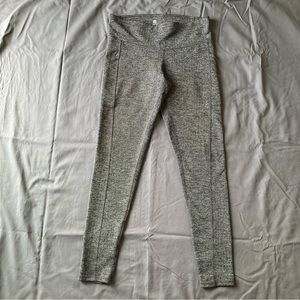 C9 by Champion 2-pocket legging, tweed-like pattern, gray
